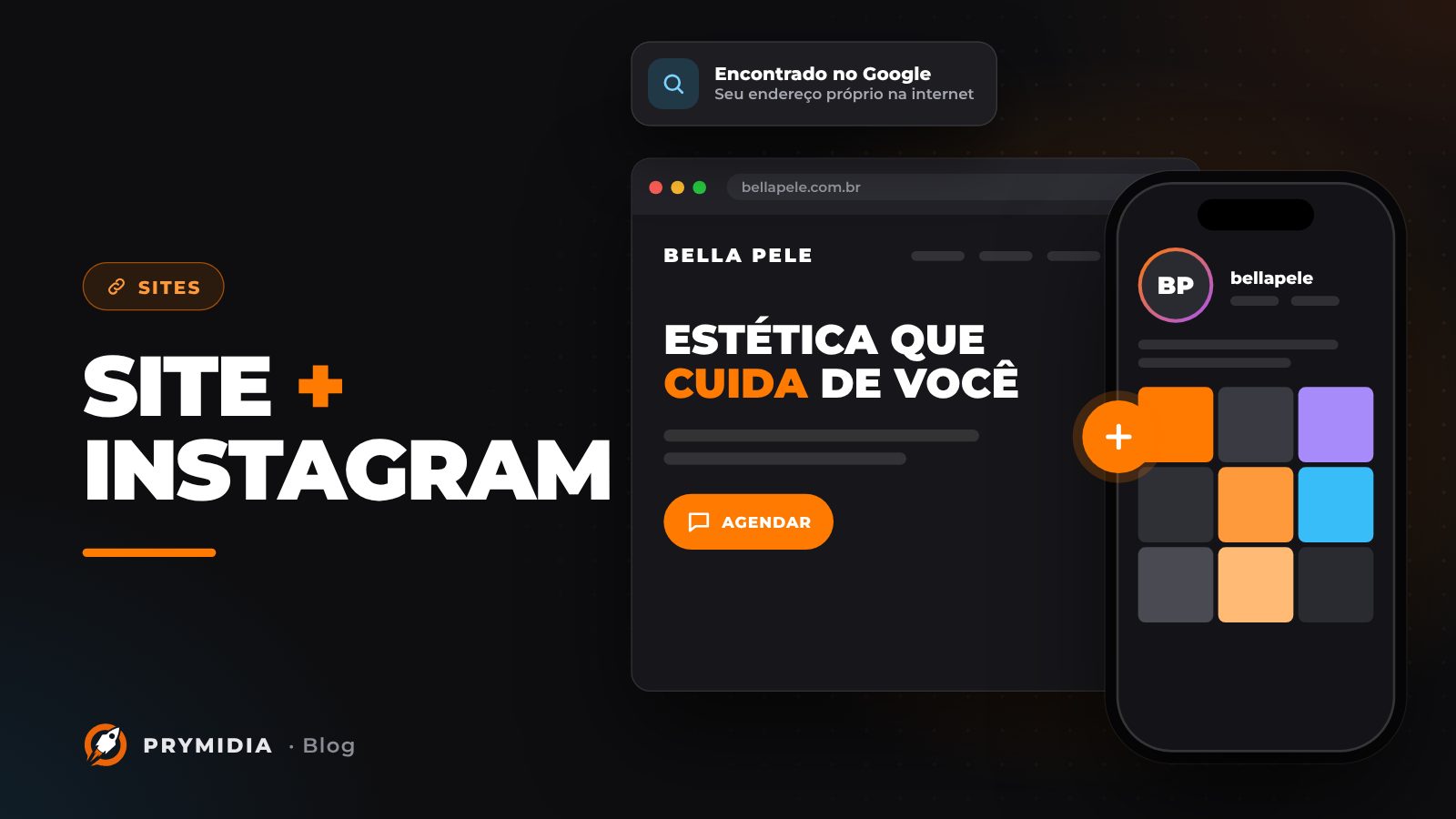 Ilustração do artigo: Preciso de site se já tenho Instagram?